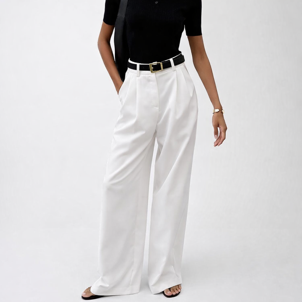 Laura – Jeans Wide Leg de Tiro Alto Elegantes y Cómodos