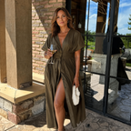 Caliope - Vestido Midi Vintage Fluido