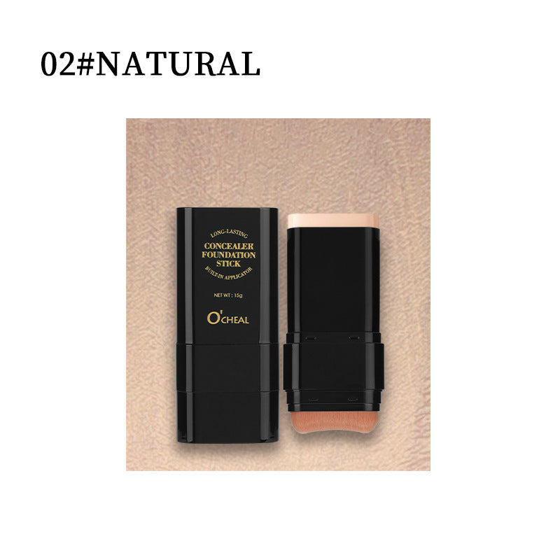 Base de Maquillaje en Crema 2 en 1 con Corrector  Cobertura Modulable y Larga Duración 15 g