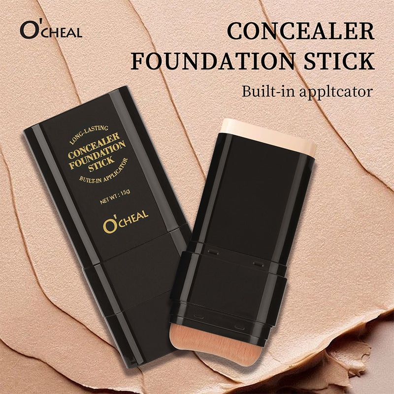 Base de Maquillaje en Crema 2 en 1 con Corrector  Cobertura Modulable y Larga Duración 15 g