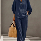 Justa - Conjunto Casual Elegante de 2 Piezas