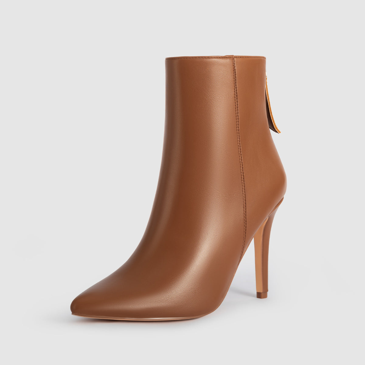 Briana – Botines de polipiel con tacón de aguja