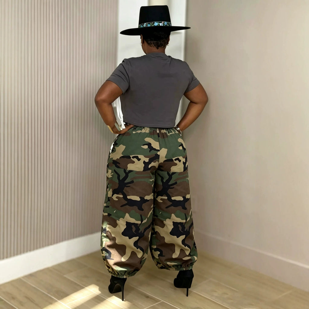 Selva – Pantalón vaquero efecto camuflaje
