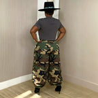 Selva – Pantalón vaquero efecto camuflaje