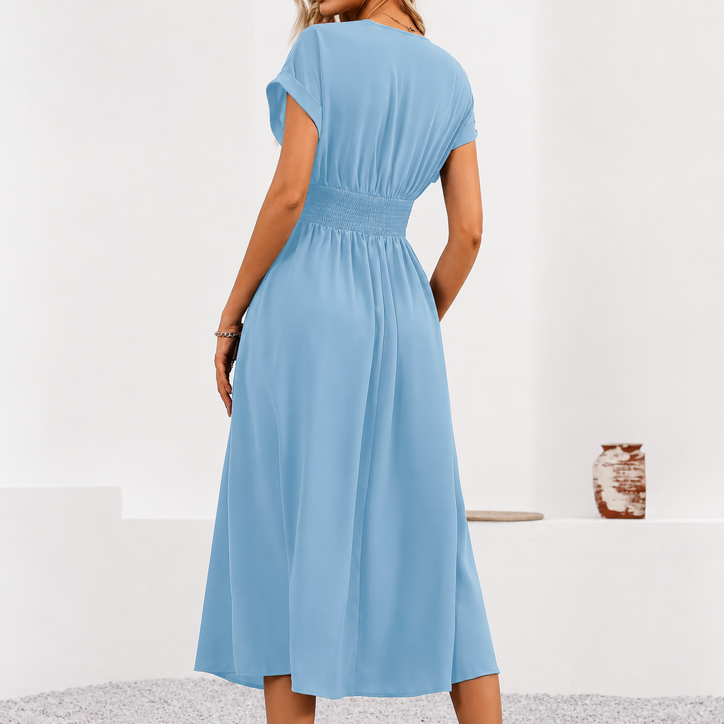 Marlene - Vestido Elegancia Fluida
