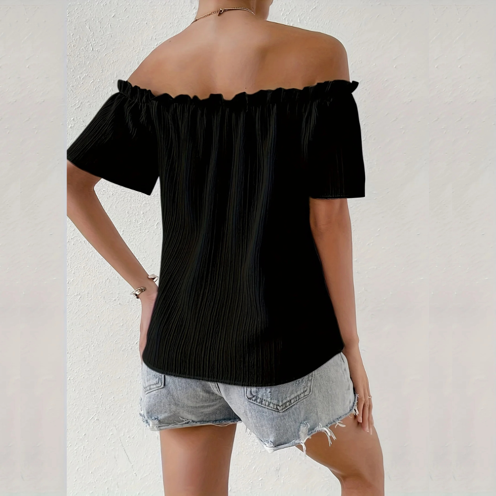 Selene – Blusa de Hombros Descubiertos