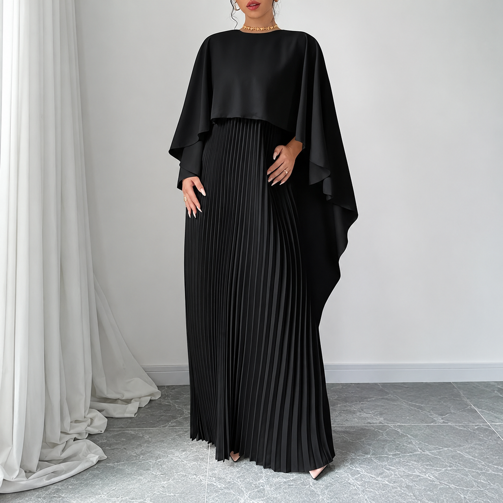 Ursula - Vestido elegante de poliéster elástico