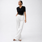 Laura – Jeans Wide Leg de Tiro Alto Elegantes y Cómodos