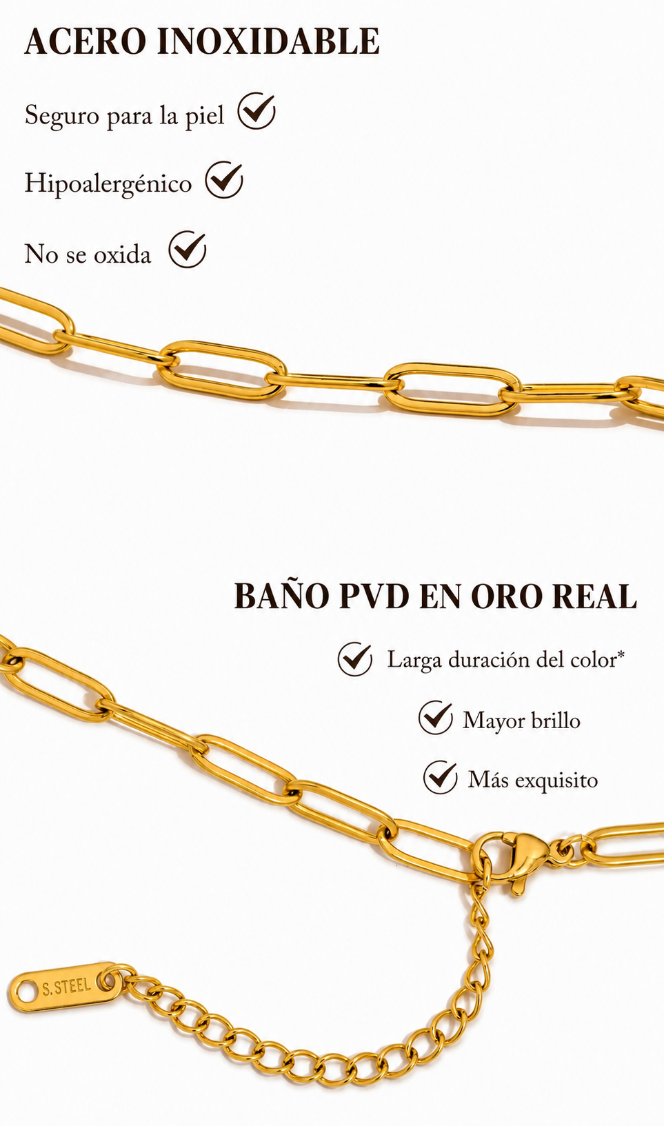 Benita - Collar de cadena