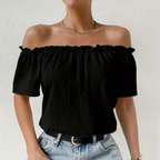 Selene – Blusa de Hombros Descubiertos