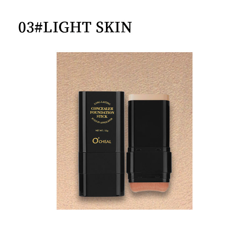 Base de Maquillaje en Crema 2 en 1 con Corrector  Cobertura Modulable y Larga Duración 15 g