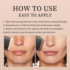 Base de Maquillaje en Crema 2 en 1 con Corrector  Cobertura Modulable y Larga Duración 15 g