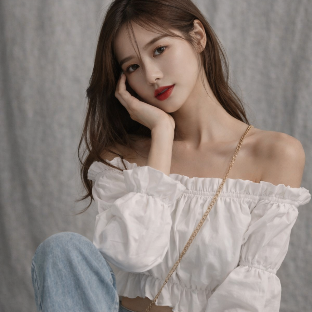 Lisa – Blusa Off Shoulder con Volantes