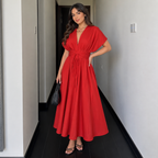 Caliope - Vestido Midi Vintage Fluido