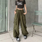 Adele – Pantalón Cargo Casual Deportivo de Mujer