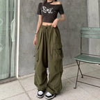 Adele – Pantalón Cargo Casual Deportivo de Mujer