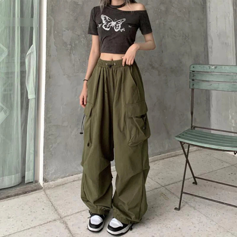 Adele – Pantalón Cargo Casual Deportivo de Mujer