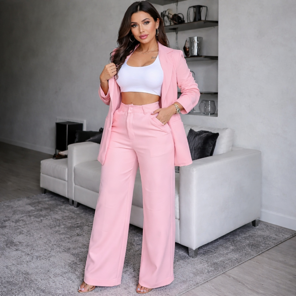 Alma – Conjunto Elegante de Dos Piezas Verano