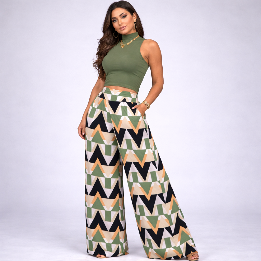 Carolina – Conjunto Elegante de Chaleco y Pantalón