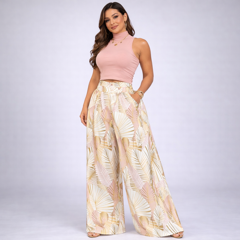 Carolina – Conjunto Elegante de Chaleco y Pantalón