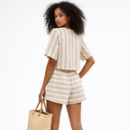 Antonella – Conjunto Verano Estampado de 2 Piezas
