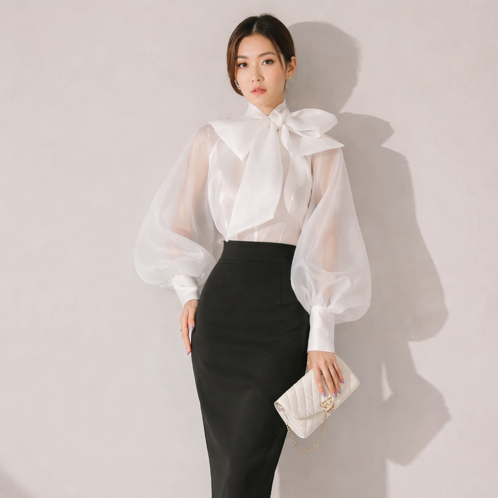 Leana - Blusa de lunares
