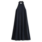 Sarah - Vestido Midi Elegante con Escote en V