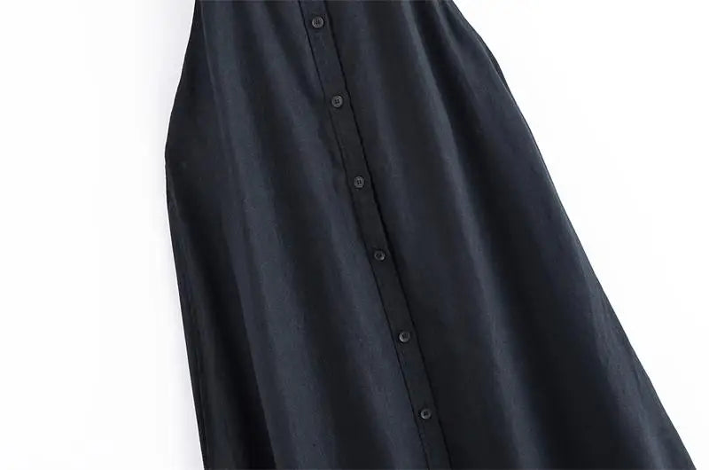 Sarah - Vestido Midi Elegante con Escote en V
