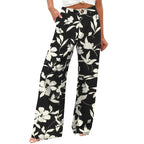Derika - Jeans Wide Leg de Tiro Alto con Rayas