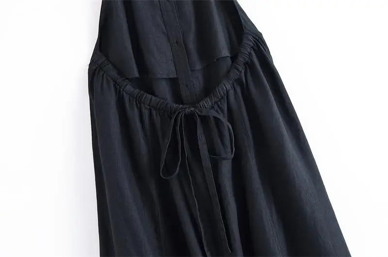 Sarah - Vestido Midi Elegante con Escote en V