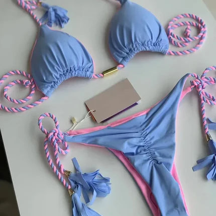 Kendal - Bikini Estampado Verano, Secado Rápido y Ajuste Perfecto