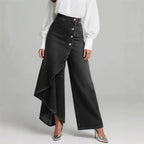 Celestine - Pantalón Wide Leg de Tiro Alto