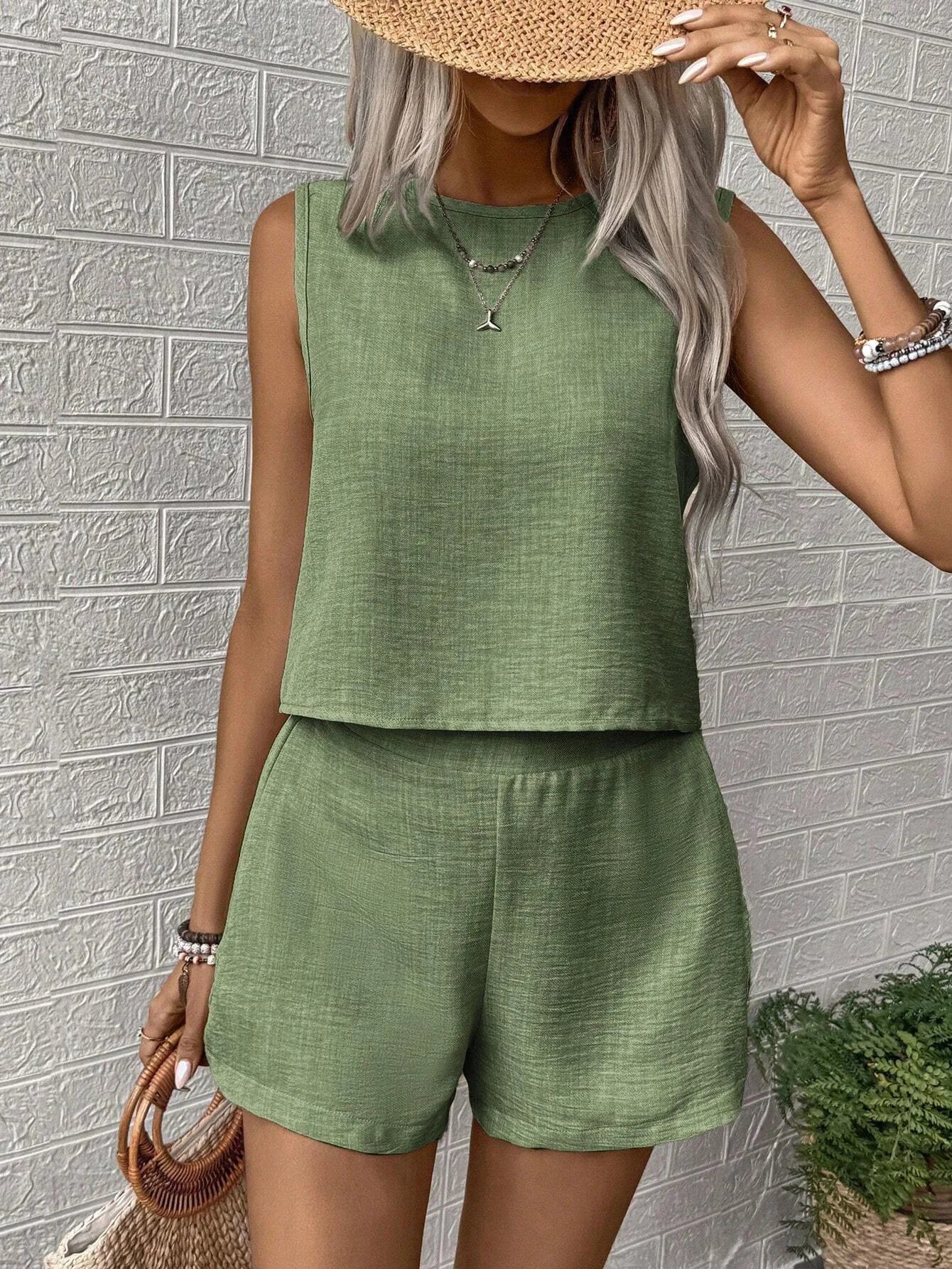 Celia - Conjunto Casual de Verano