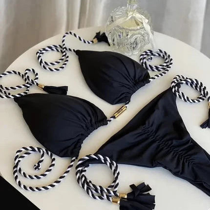 Kendal - Bikini Estampado Verano, Secado Rápido y Ajuste Perfecto