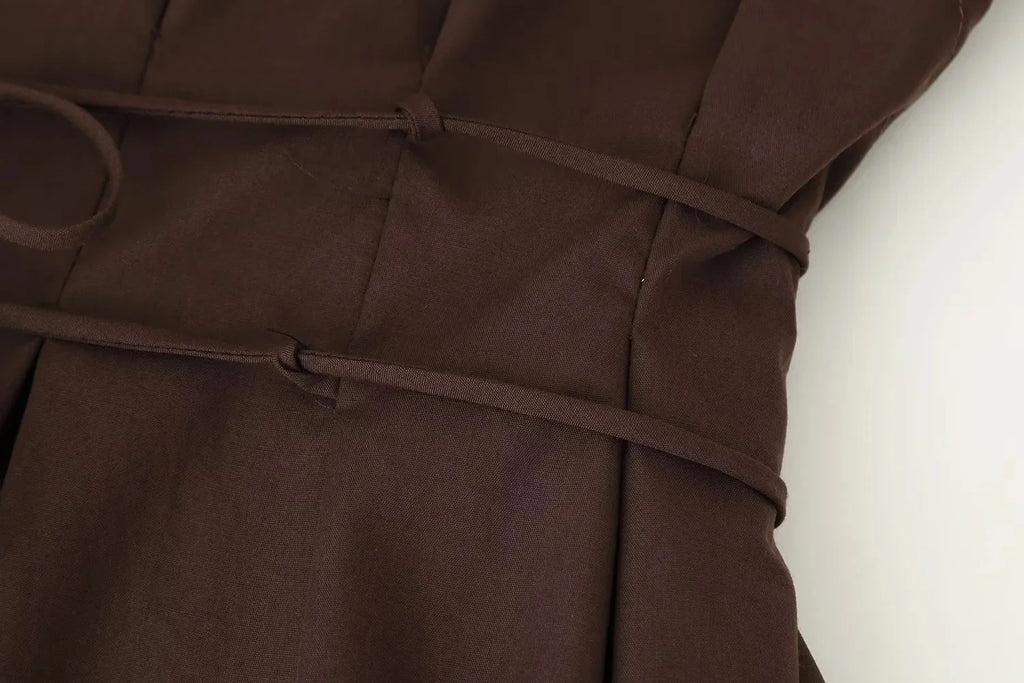 Caliope - Vestido Midi Vintage Fluido