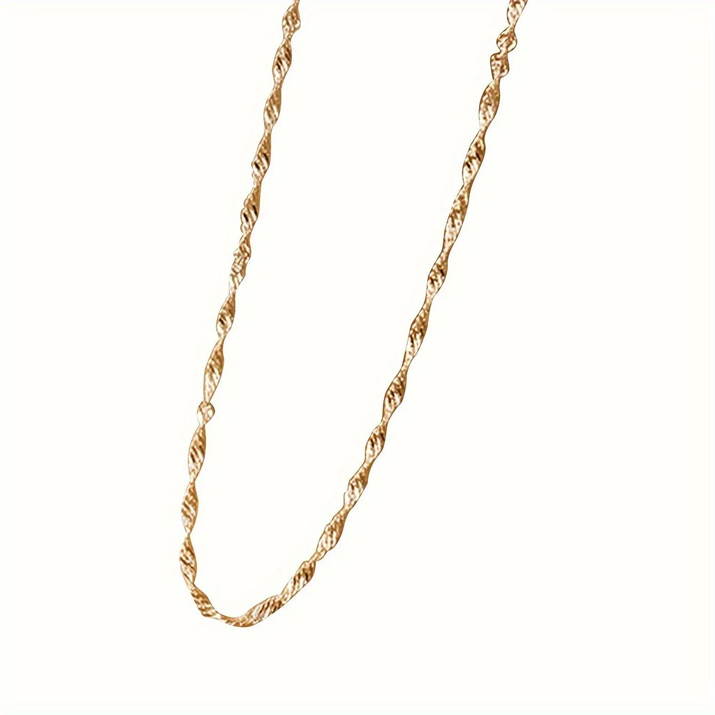 Dana - Collar Minimalista de Acero Inoxidable para Mujer