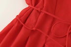 Caliope - Vestido Midi Vintage Fluido
