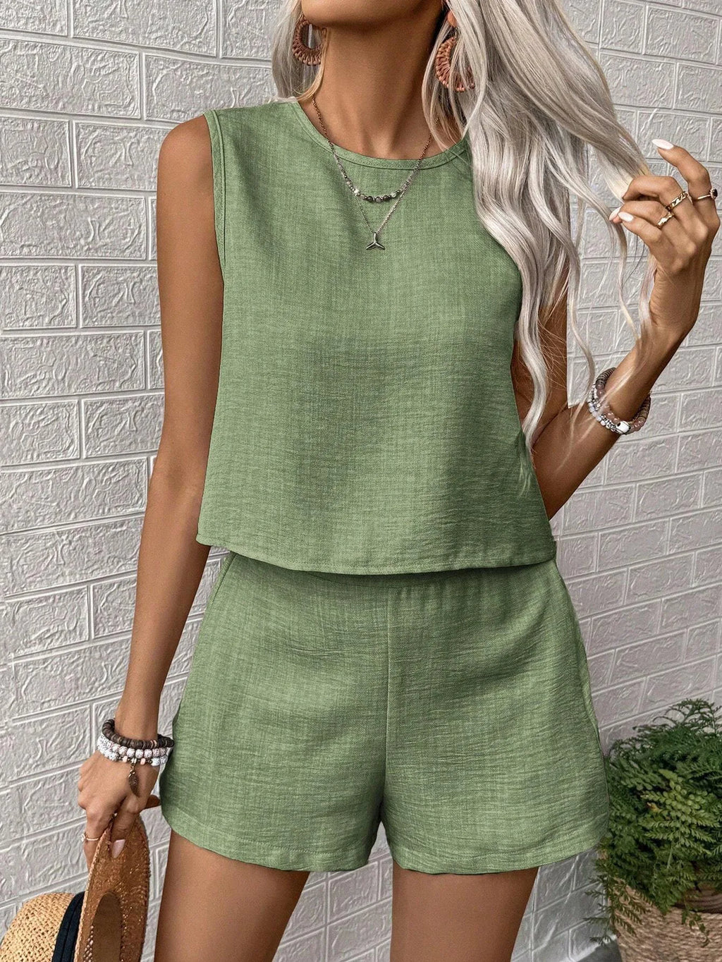 Celia - Conjunto Casual de Verano