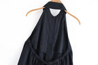 Sarah - Vestido Midi Elegante con Escote en V
