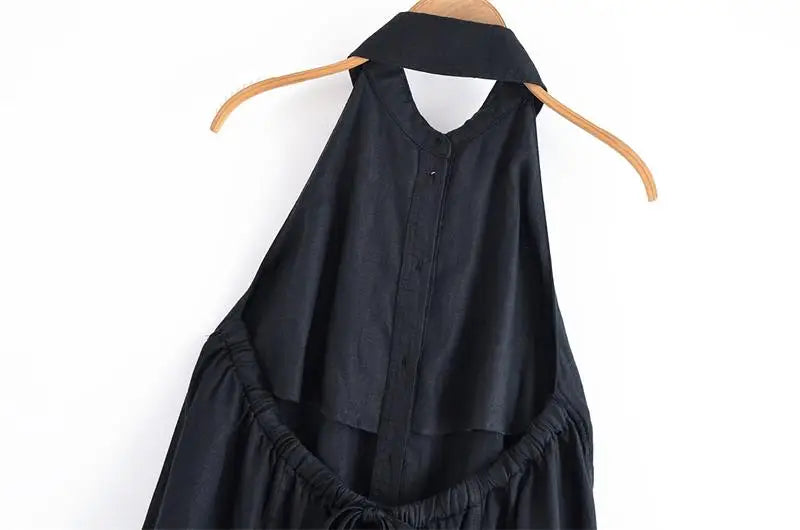 Sarah - Vestido Midi Elegante con Escote en V