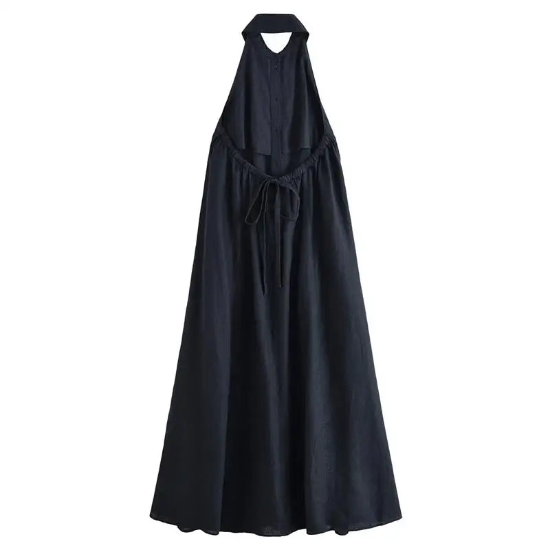 Sarah - Vestido Midi Elegante con Escote en V