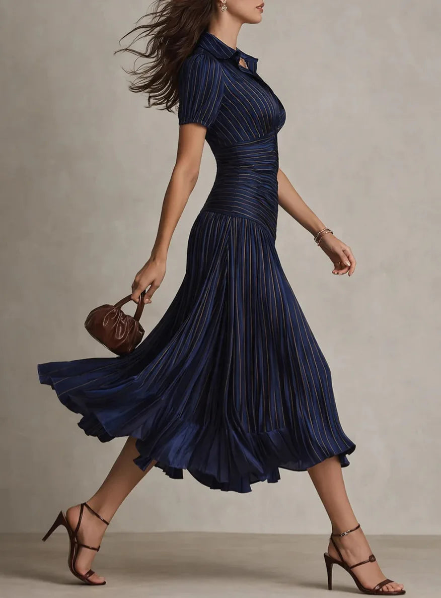 Dariana – Vestido Largo Elegante de Verano con Escote en V