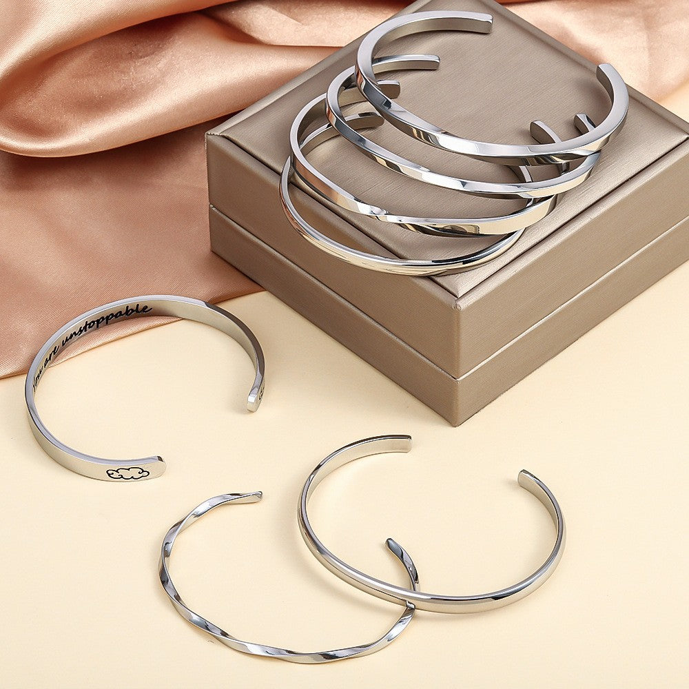 Chiara - Pulsera de acero inoxidable