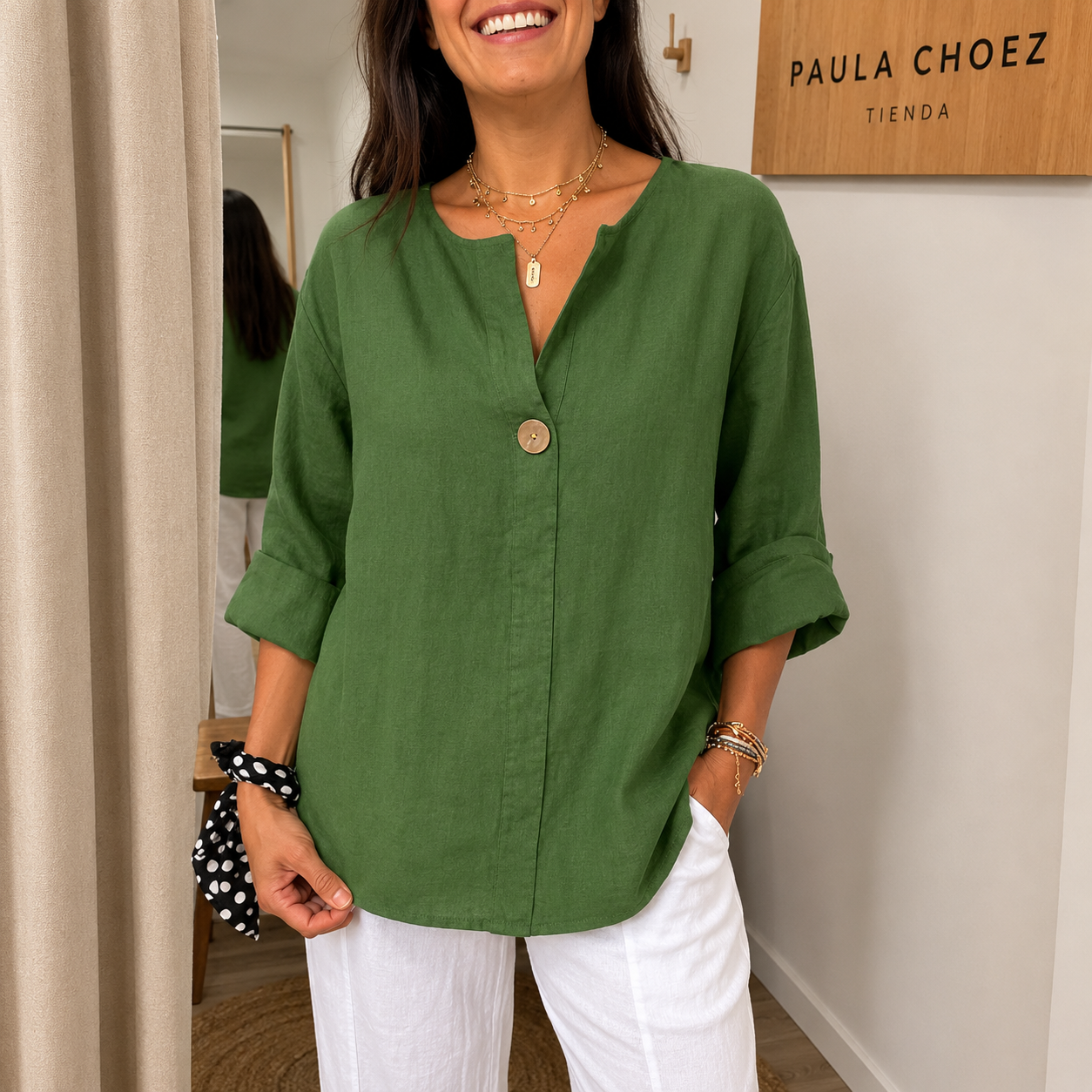 Teresa – Blusa Elegancia y Comodidad