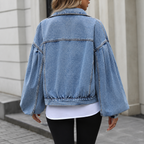 Inés - Chaqueta vaquera de algodón 100%