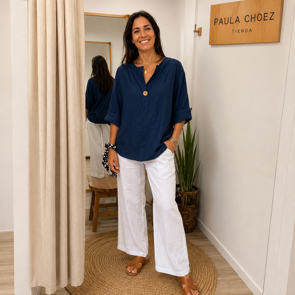 Teresa – Blusa Elegancia y Comodidad