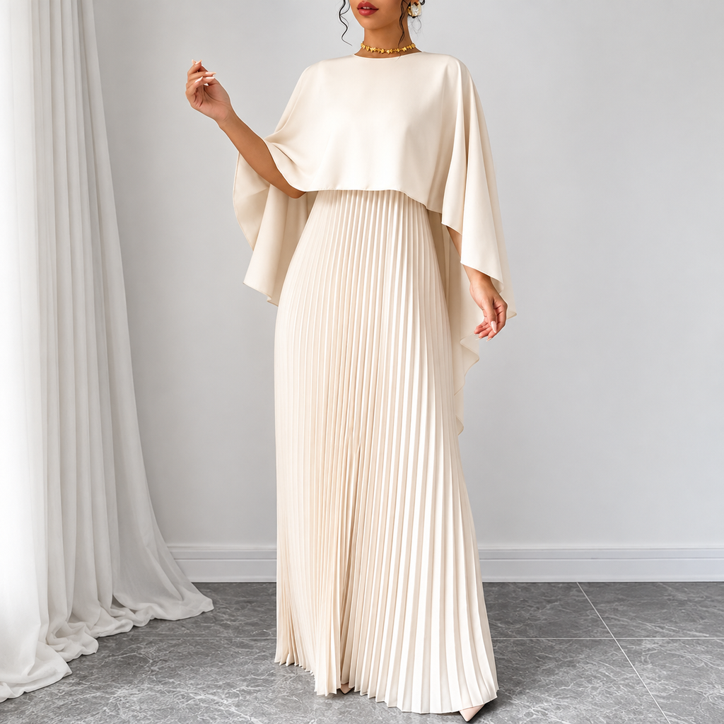 Ursula - Vestido elegante de poliéster elástico
