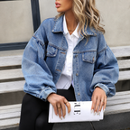 Inés - Chaqueta vaquera de algodón 100%
