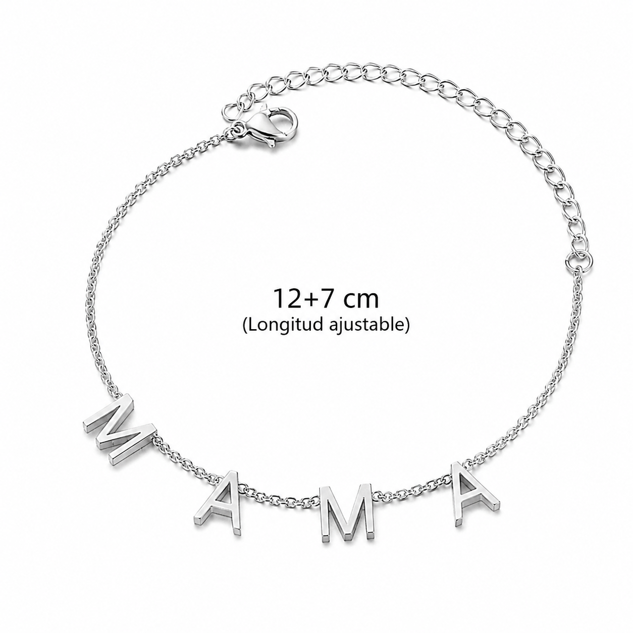 Mamá - Collar MAMA de acero inoxidable 304