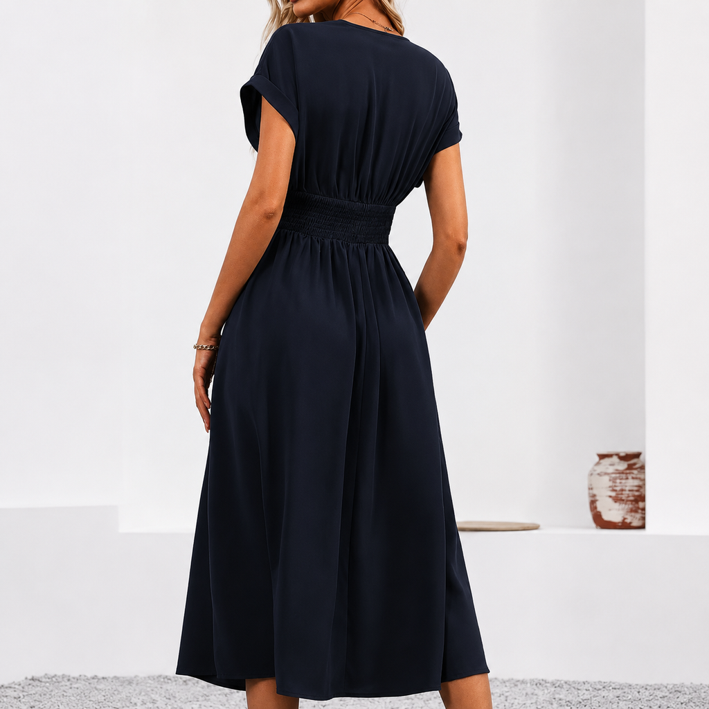 Marlene - Vestido Elegancia Fluida
